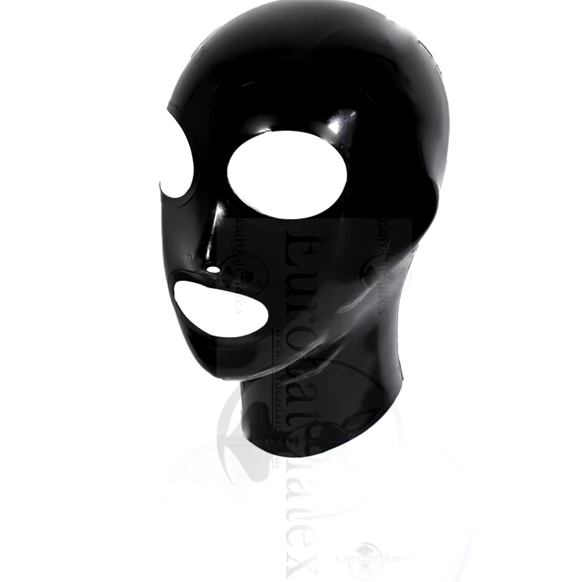 Latex Hooded Mask Rubber Bondagi Restraints Latex Gloves Seamless Latex Men Catsuit Fetish Latex Gloves Rubber Male